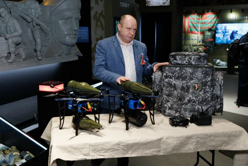 Тамбовские дроны показали в Музее Победы в Москве