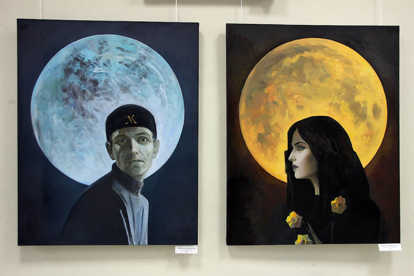 Тамбовский художник Борис Ткачёв показал зрителям своих «Мастера и Маргариту»