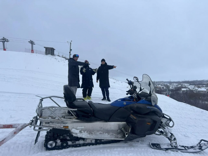 Горнолыжный склон в Ласках готовят к открытию