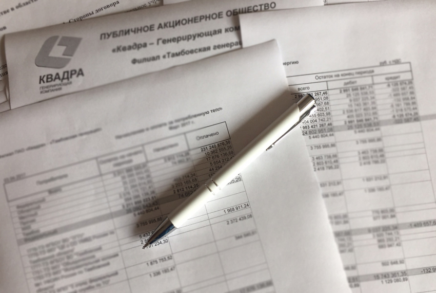 Две тамбовские управляющие компании задолжали за тепло более 160 миллионов рублей
