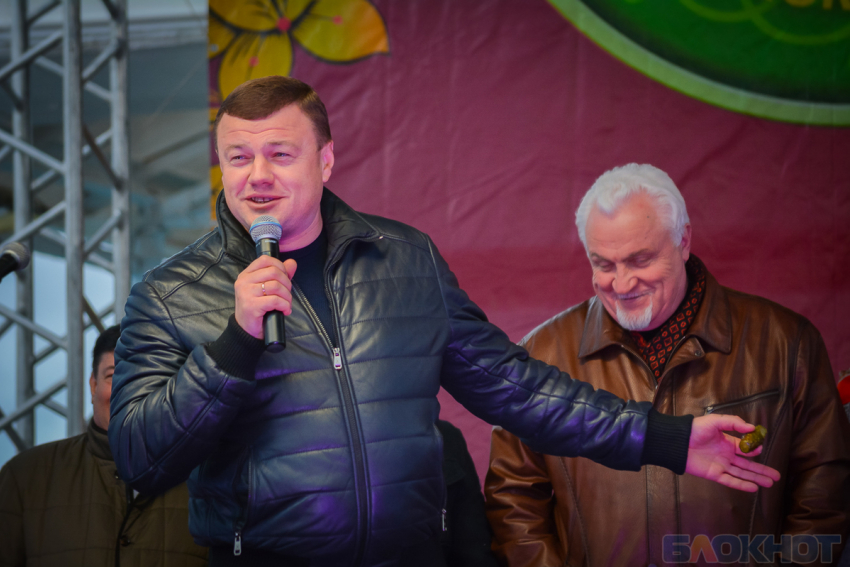 Губернатор поздравил  главу законодательной власти области Евгения Матушкина с днем рождения 