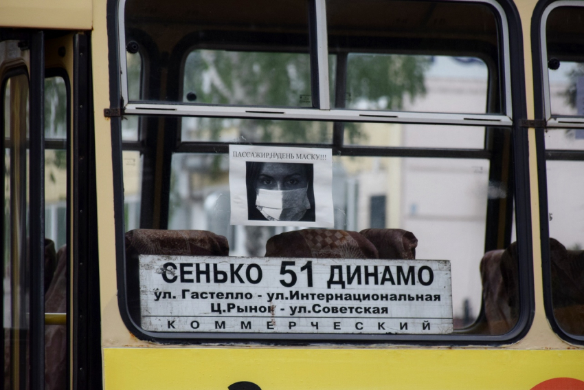 В Тамбове прошёл очередной «масочный» рейд по автобусам