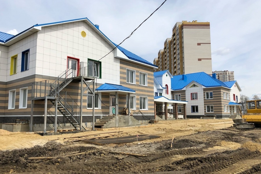 В Тамбове строятся три новых детских сада