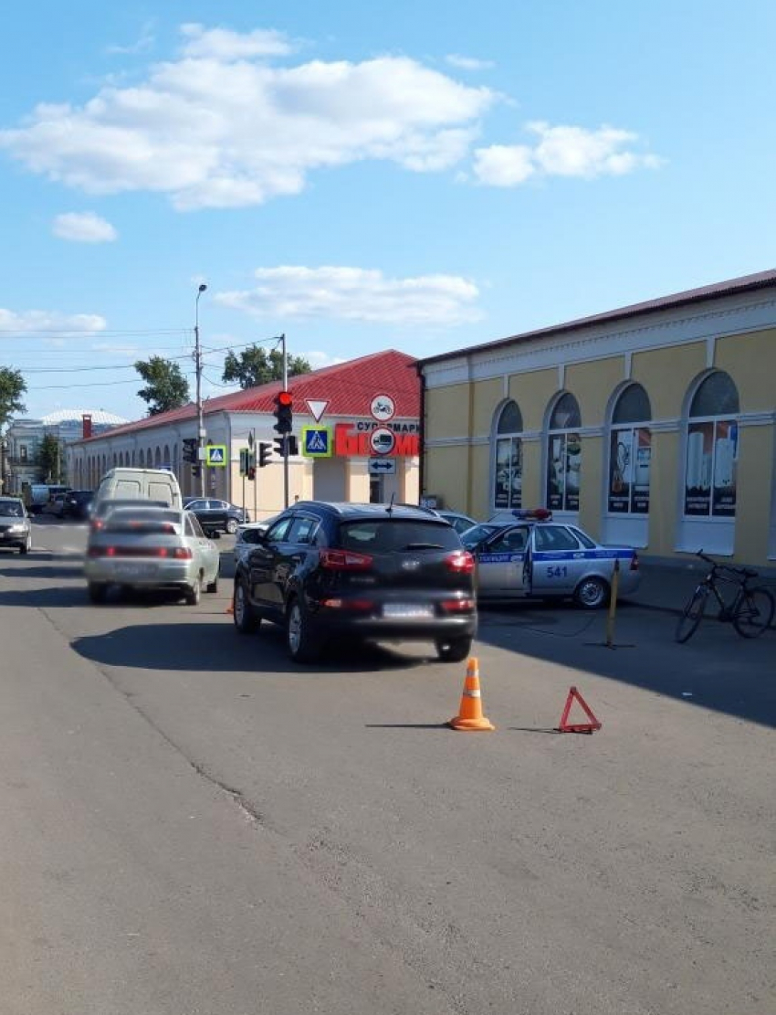 Тринадцатилетний мальчик попал под колеса  KIA Sportage в Моршанске