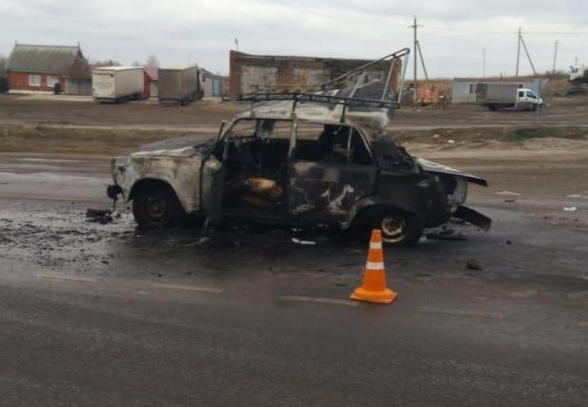 Жуткое ДТП: на тамбовской трассе заживо сгорел водитель