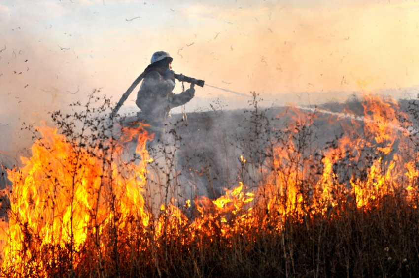 За сутки в Тамбовской области случилось более сотни пожаров