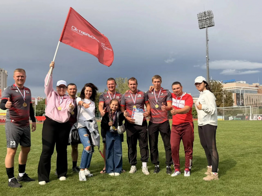Футбольный триумф агрофирмы «Октябрьская»: команда стала чемпионом Спартакиады трудовых коллективов