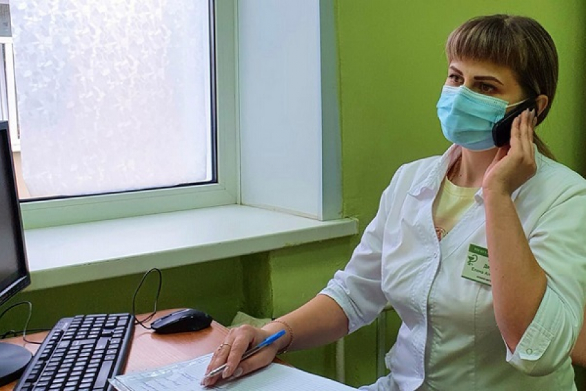 В Рассказовской ЦРБ открылся дистанционный центр наблюдения за пациентами с коронавирусом