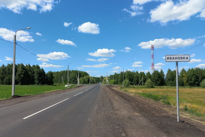 В Тамбовской области отремонтировали дорогу к музею-заповеднику Сергея Рахманинова