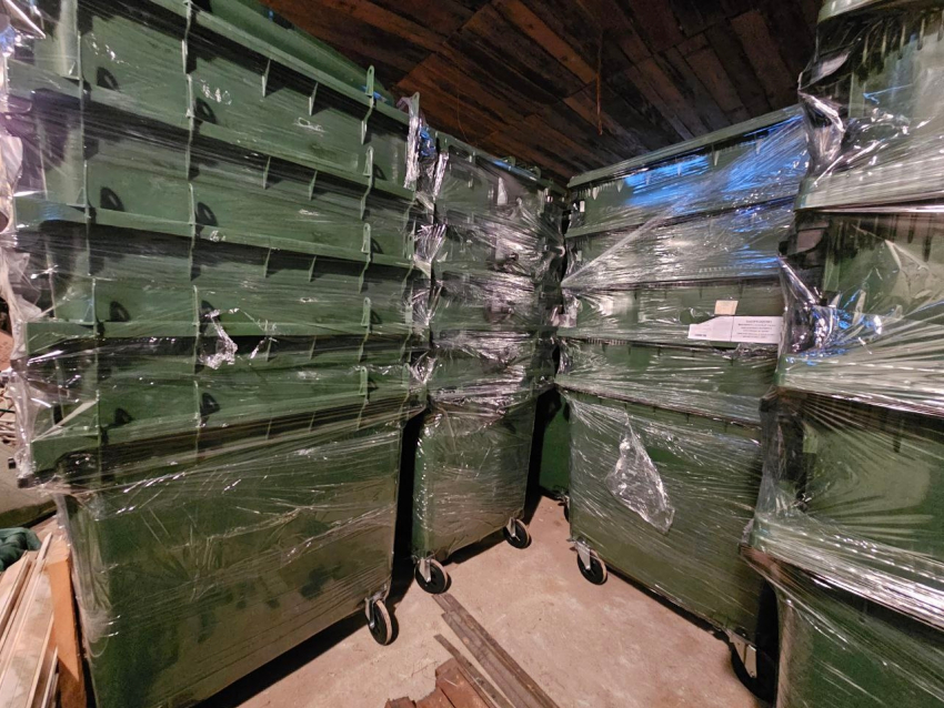 АО «Тамбовская сетевая компания» продолжает обновлять парк контейнеров для ТКО