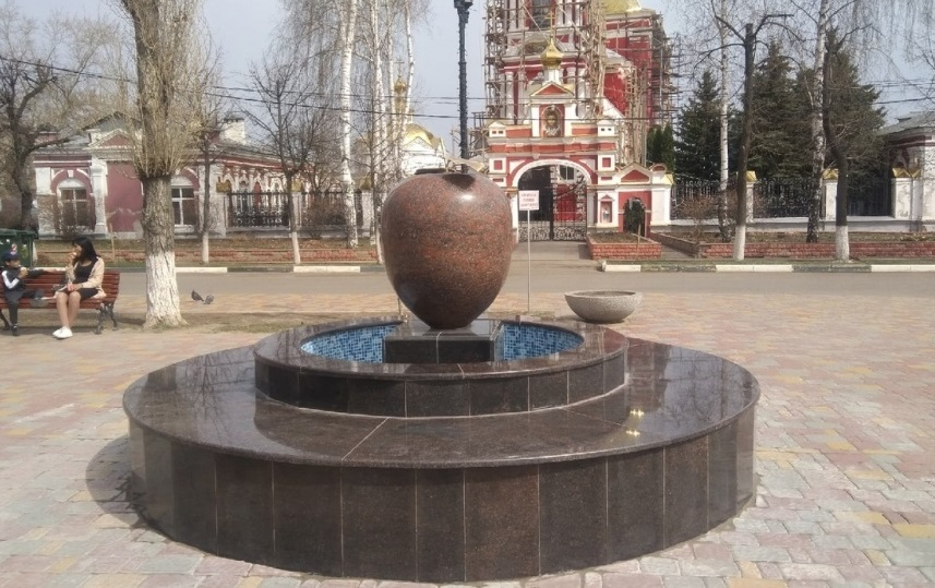 Мичуринск набережная фото с фонтаном