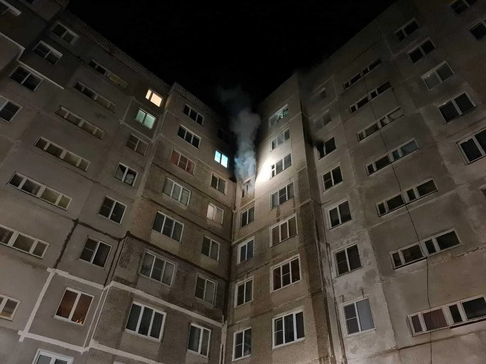 В Моршанске при пожаре в многоэтажке погиб мужчина