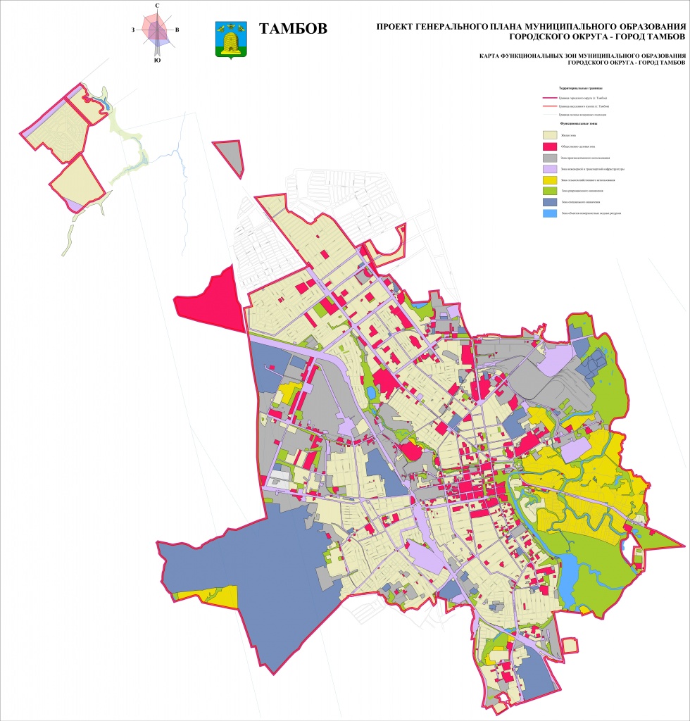 В ближайшее время в Тамбове утвердят новый генплан города